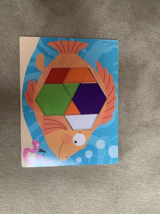 Set de joaca Melissa and Doug - Sabloane si forme geometrice