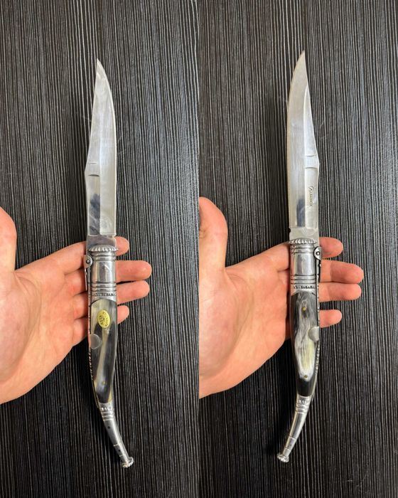 Briceag Spaniol Cricket Serrana Lemn Lama 15.4 CM Albainox 35 CM