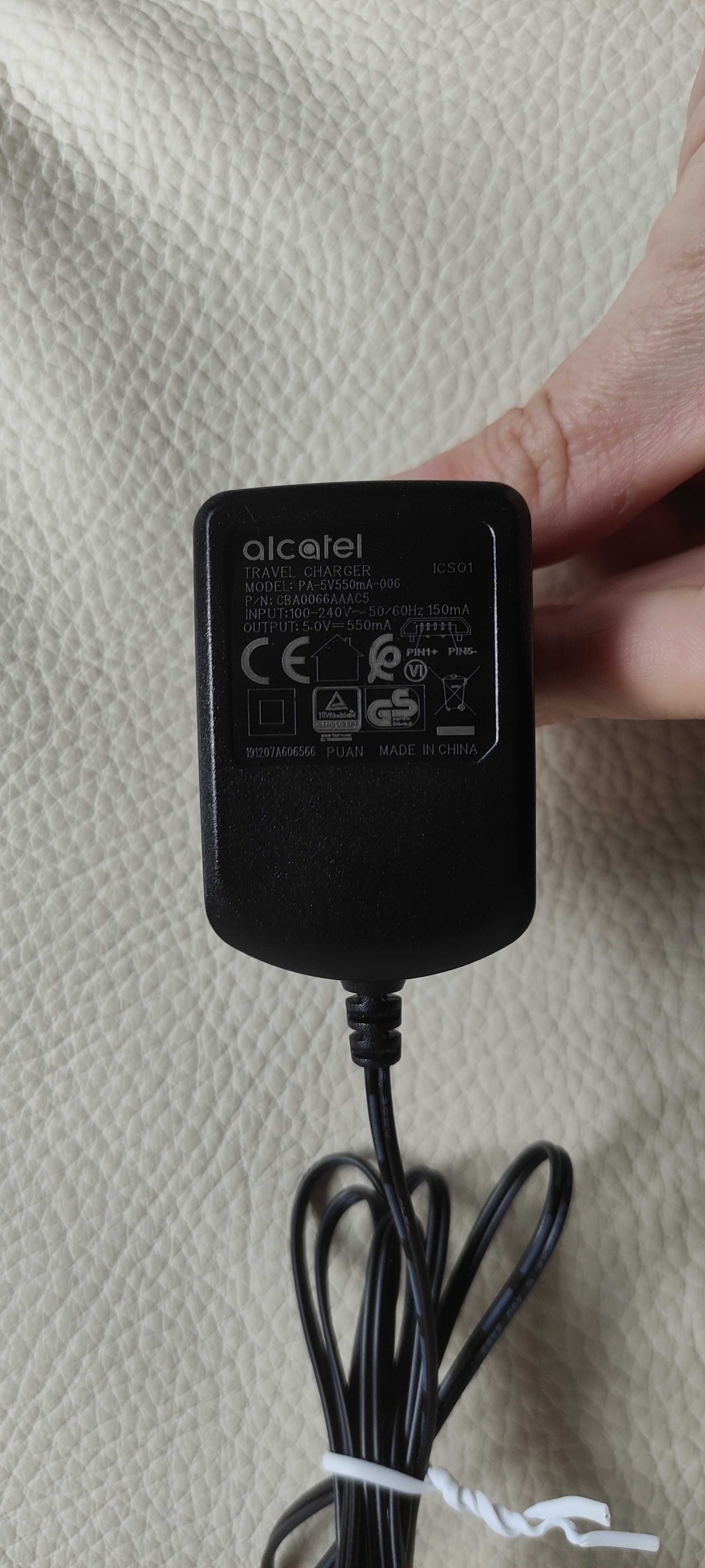 Alcatel dual SIM, 8 GB, 3G, Volcano Black