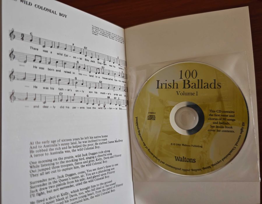 Partituri Balade irlandeze cu CD inclus