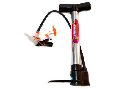 Насос универсальный 4 насадки для велосипеда, мячей НОВЫЙ в Нурсултан