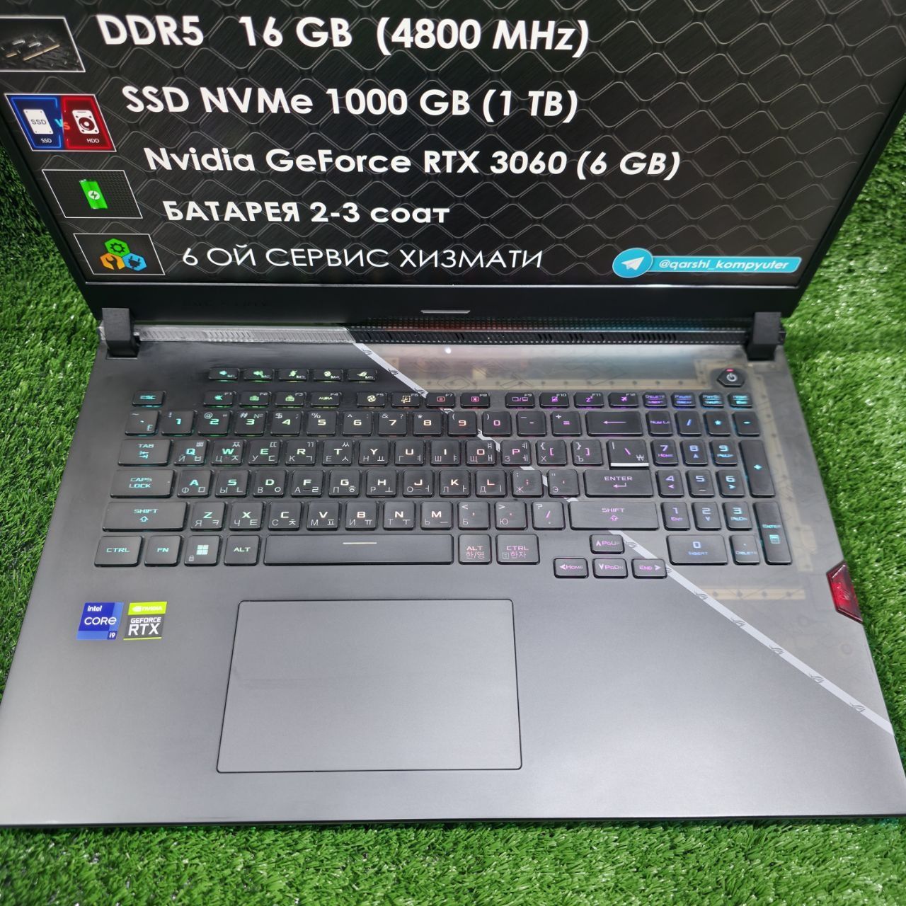Asus Rog Strix core i9 16gb 1tb