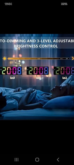 Ceas smart  digital color