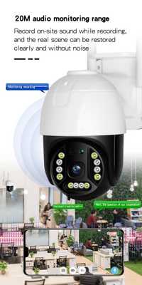 4G поворотная IP-камера наблюдения PTZ outdoor dome camera kamera SIM