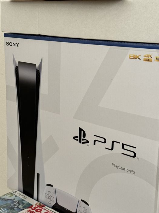 Playstation 5 с дисководом + подписка Deluxe на год + 2 игры в подарок