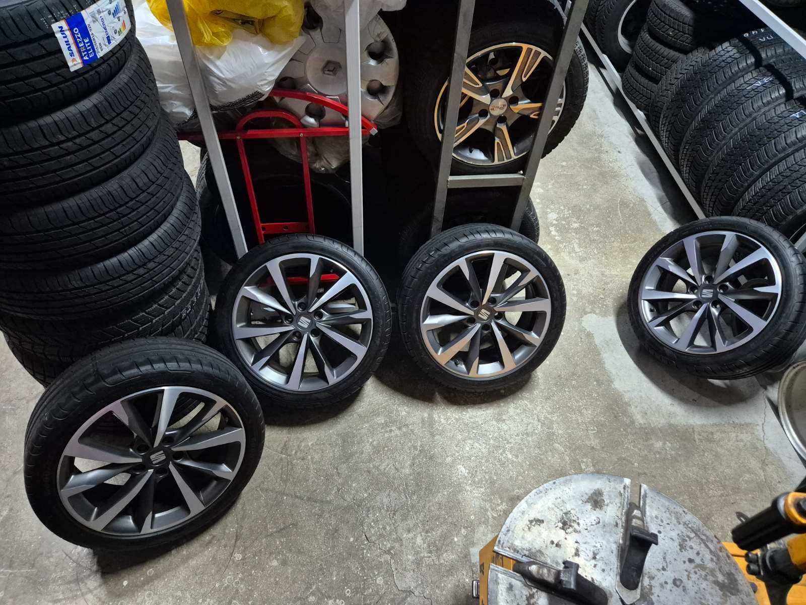 Оригинални джанти с гуми за SEAT LEON FR  225/40 R18 92Y