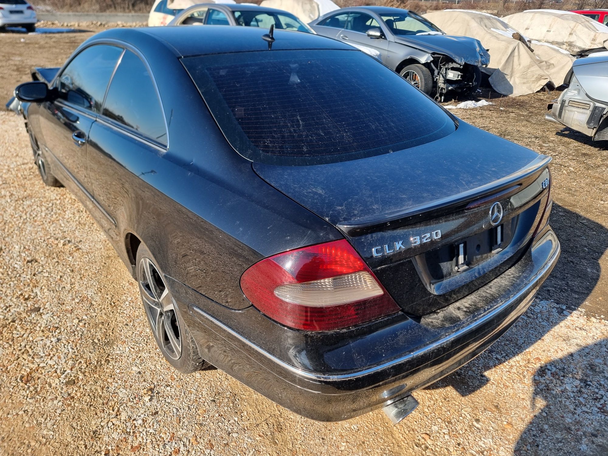 На части CLK W209 320cdi 224кс OME 642 кафява кожа Мерцедес Mercedes