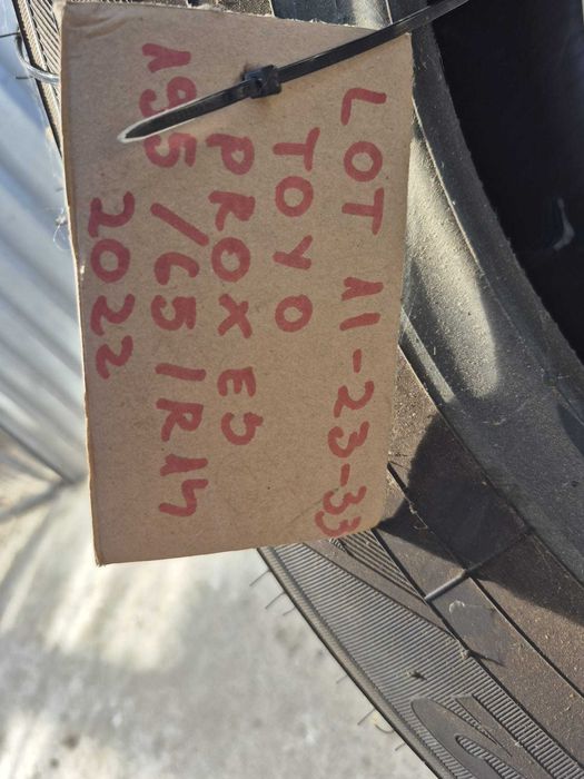 cauciuc toyo proxes - 195/65 R14 2022 - lot 11-23-33