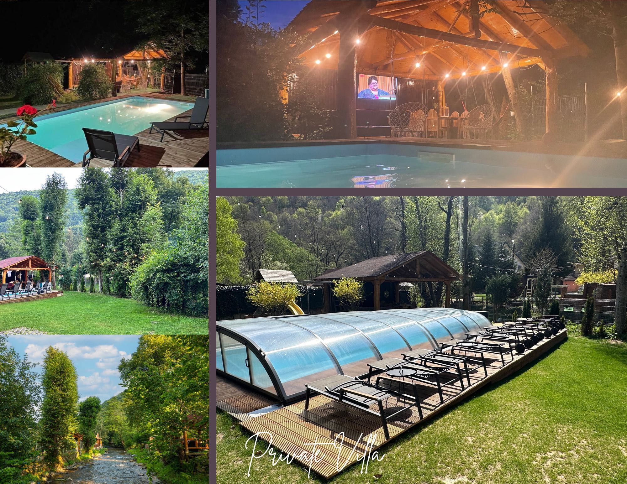 De vânzare casă cu piscină acoperită și încălzită