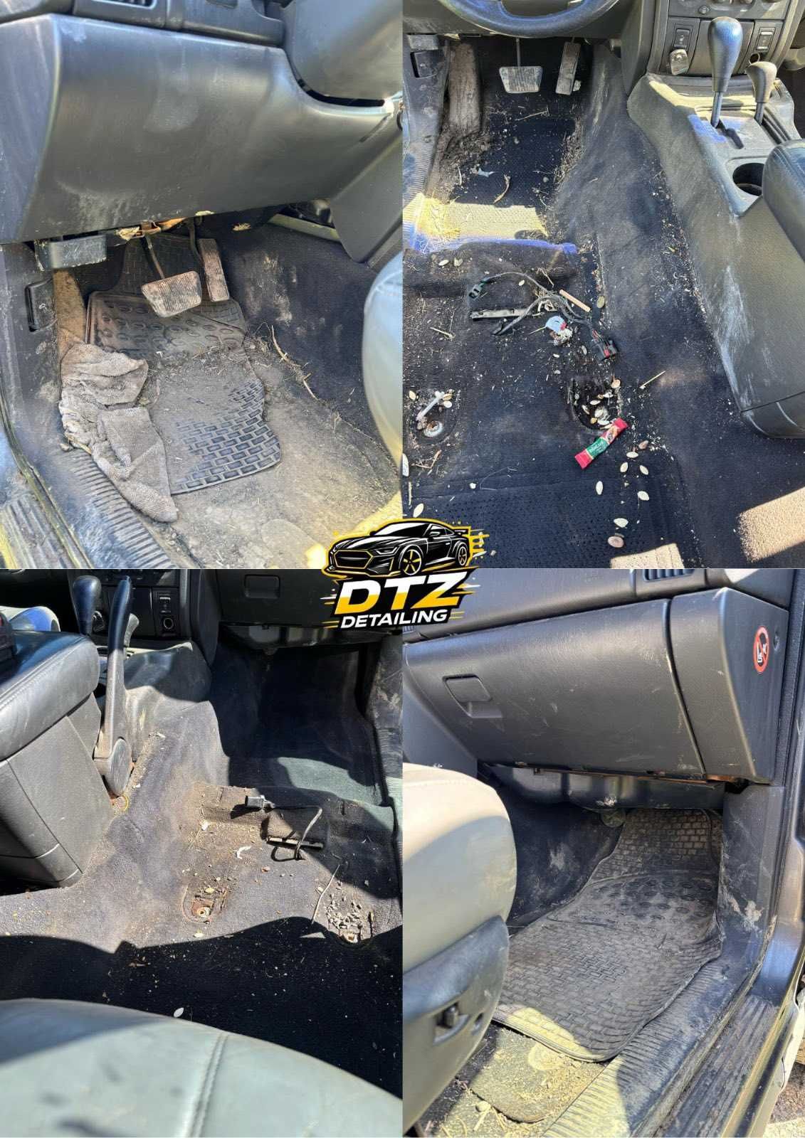 Detailing auto interior