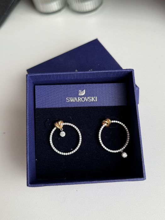 Обеци swarovski нови