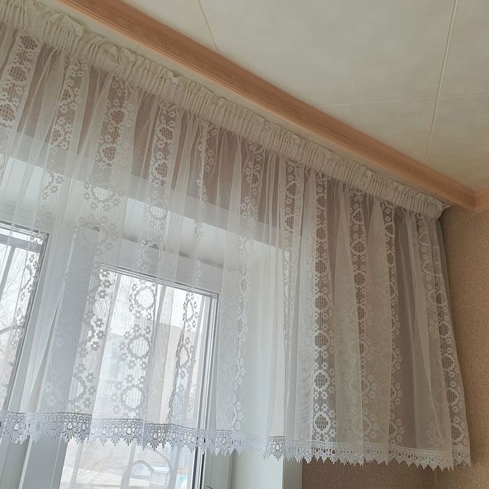 Штора  капроновая ,для кухни 250 х84