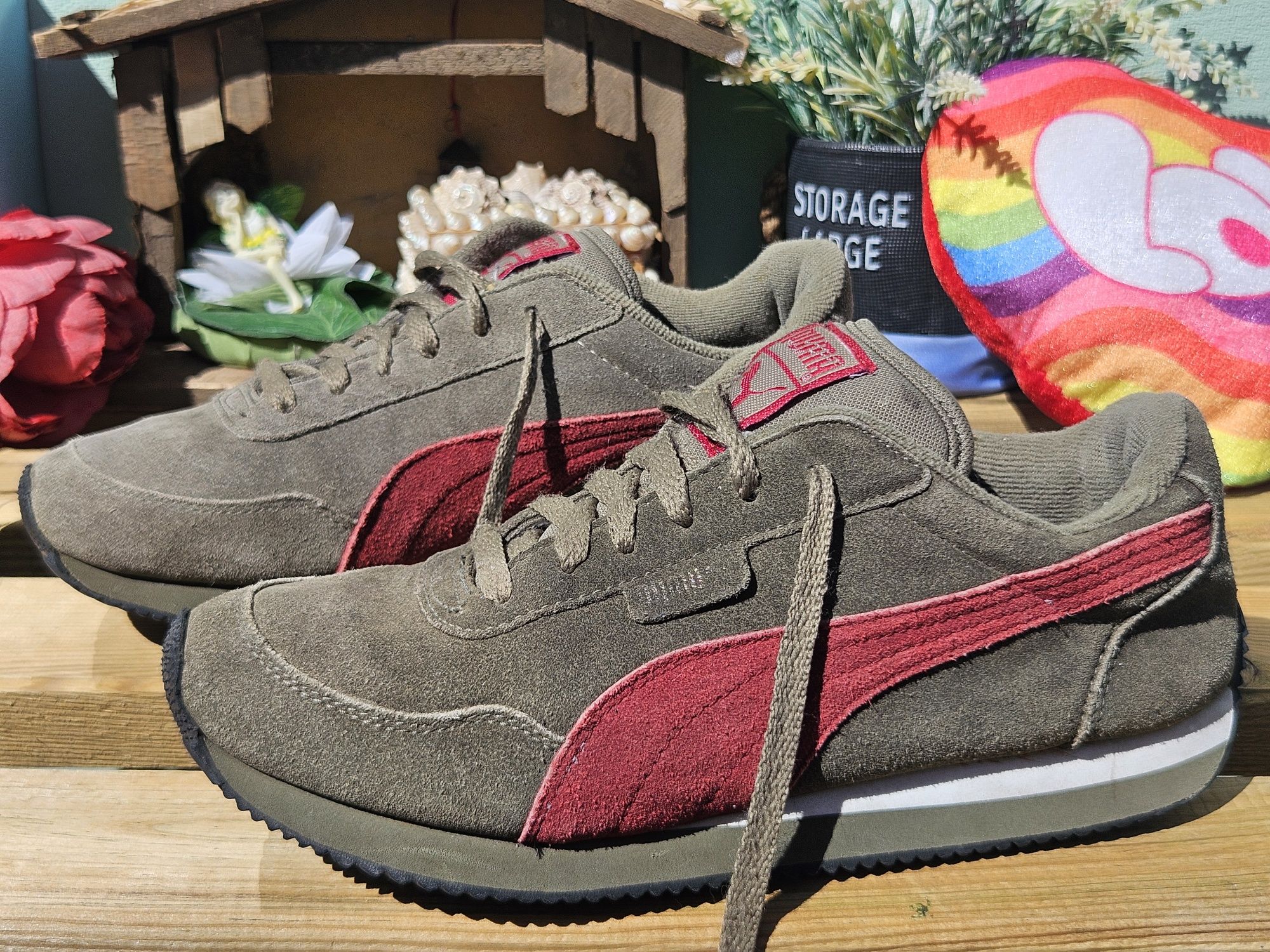 Puma кецове от велур N39