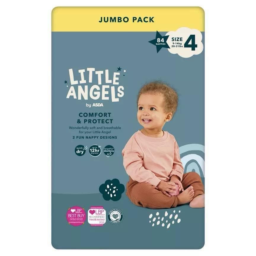 Памперси Little Angels 1-ца,2-ка,3-ка,4-ка,4+,5-ца Судокрем,Адаптирано