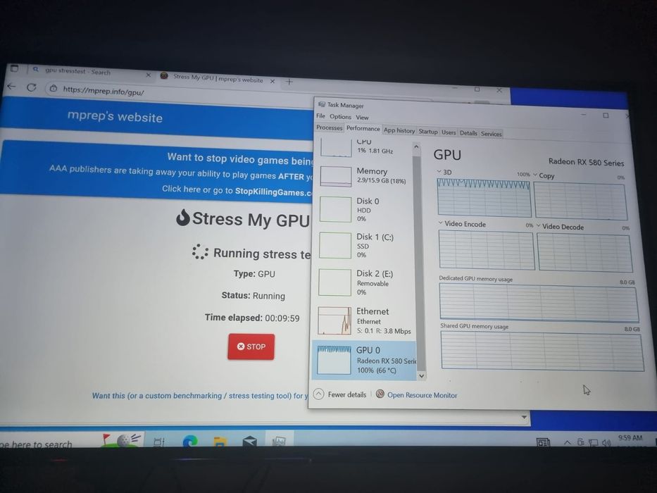 PC Gaming | RX 580 8GB XFX | Ryzen 5 1600AF | 16 GB Crosair 3200 mhz
