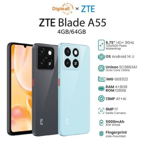 Blade A75 128gb Naqt va Nasiyaga