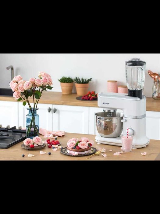 Новая- Кухонная машина Gorenje MMC1000W, Вымешивание+Смешив+Взбивание