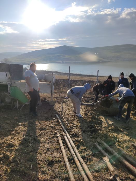 Fose de calizare tub beton