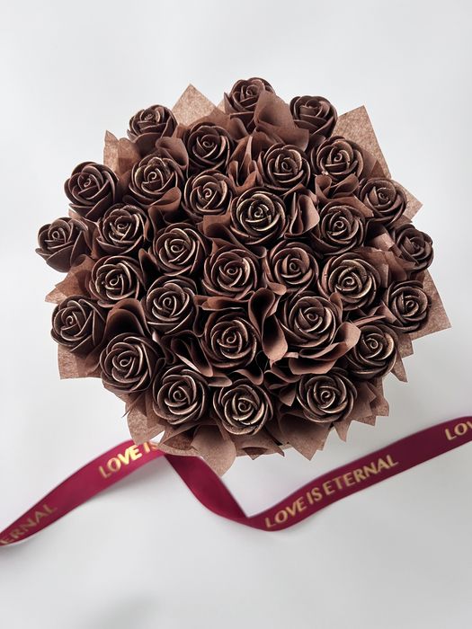 Шоколадные розы из бельгийского шоколада