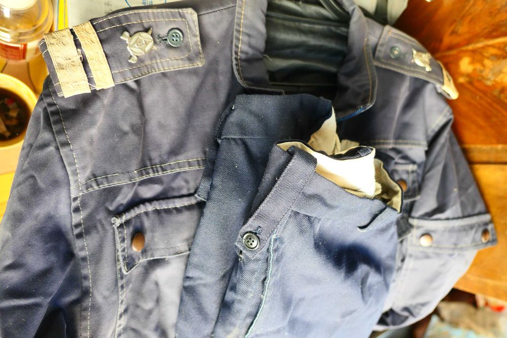 Uniforma Manta Geaca Epoleti Sergent Major Pantaloni Jandarmerie 1990