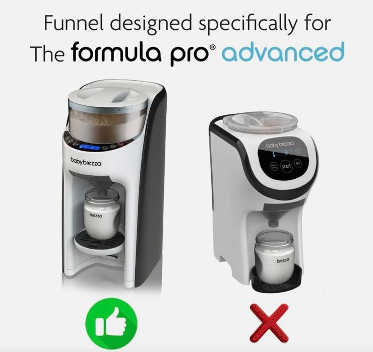 Резервна фуния и капак за Baby Brezza Formula Pro Advanced