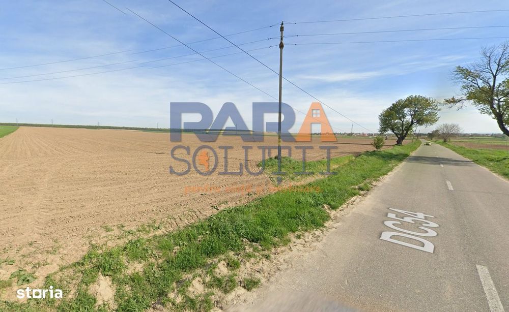 Teren 20.000 mp - perfect plan, compact, deschidere = 40 metri