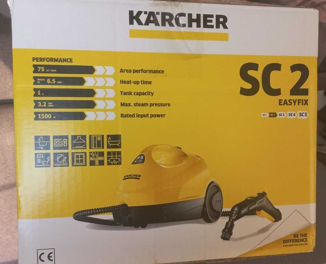 Парочистачка Kärcher SC 2 EasyFix (използвана само няколко пъти)