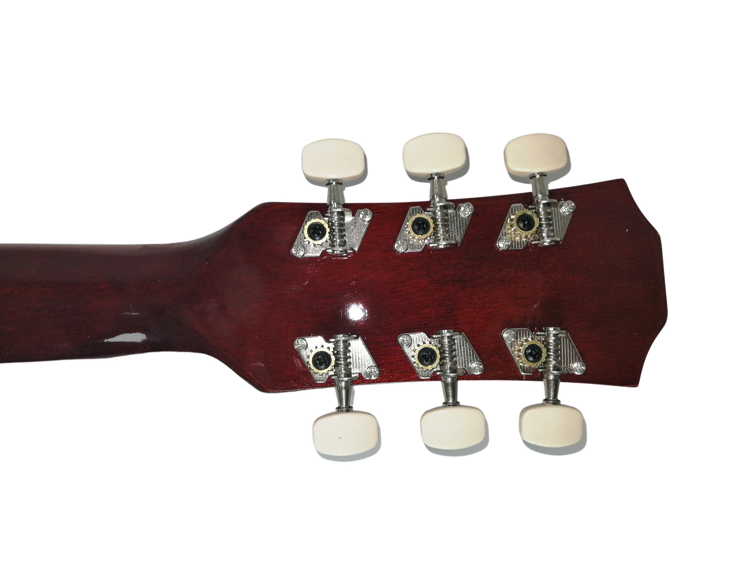 Chitara clasica din lemn 95 cm, visinie Cutaway, husa nylon inclusa