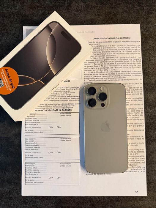IPHONE 16 PRO, Titanium Natural, 1 TB