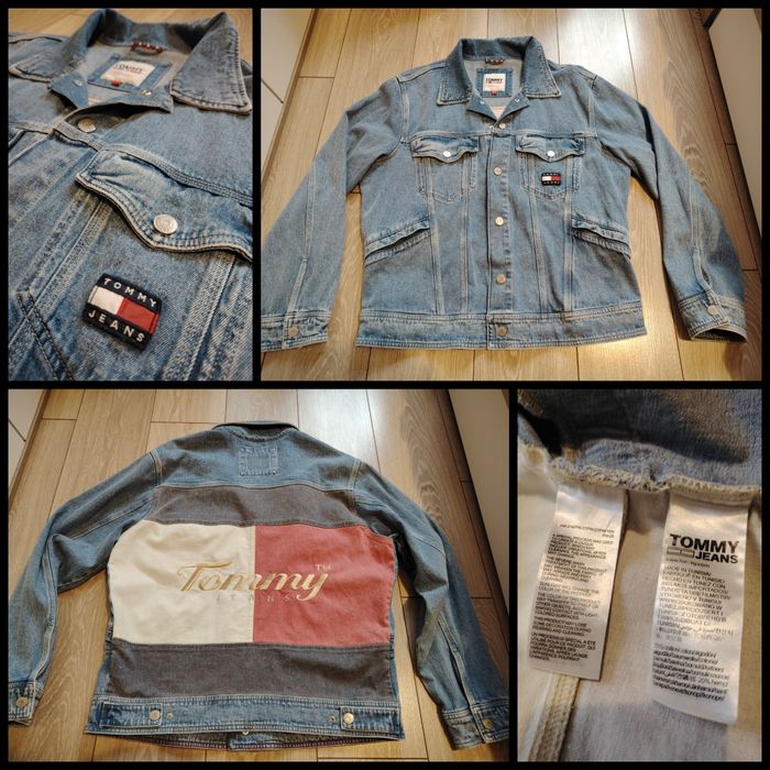 Оригинално мъжко дънково яке Tommy Hilfiger