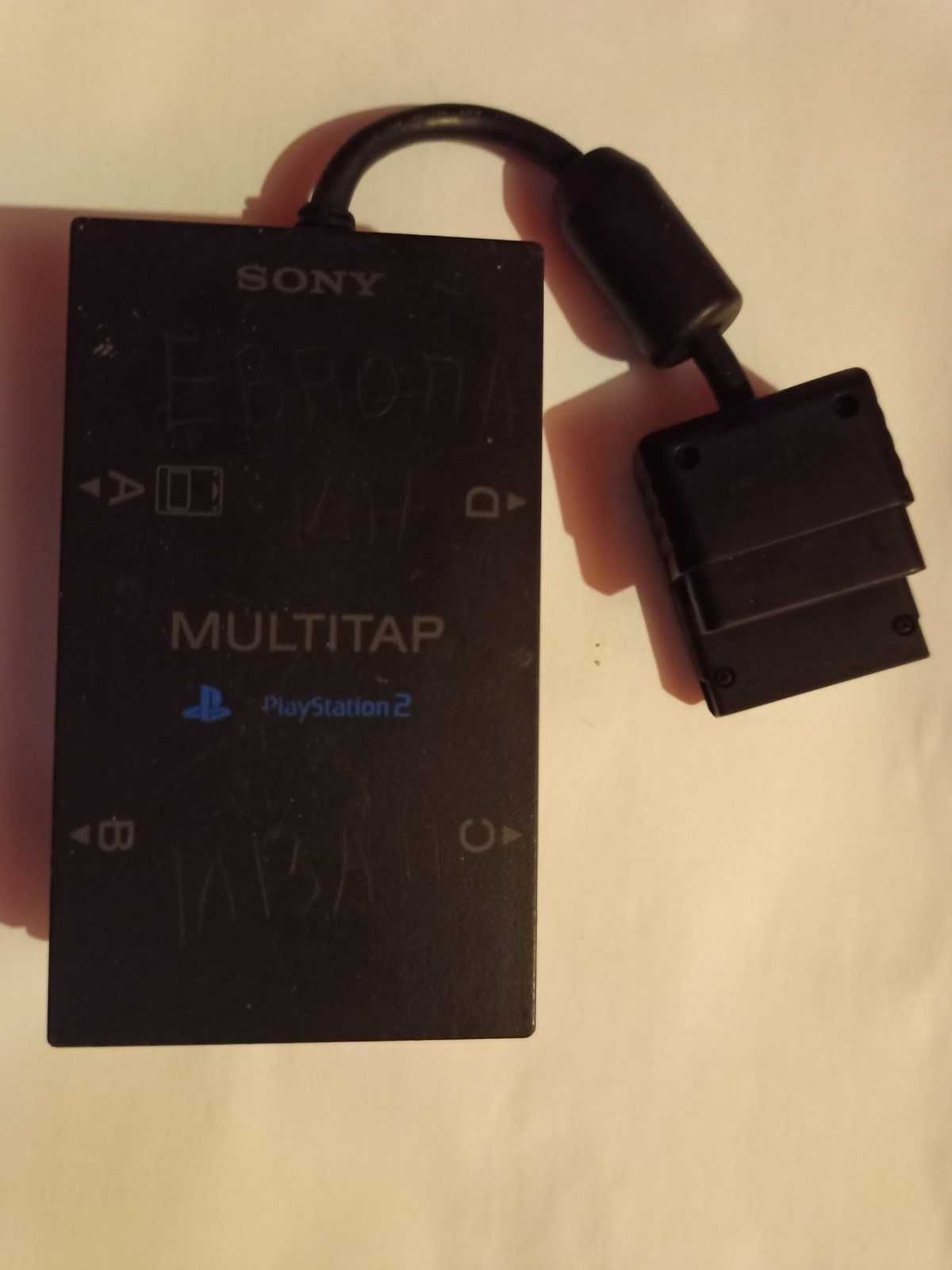Playstation2 Multi-Player MultiTAP PS2 Адаптер Разклонител за 4 Играча