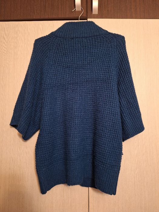 Cardigan tip poncho