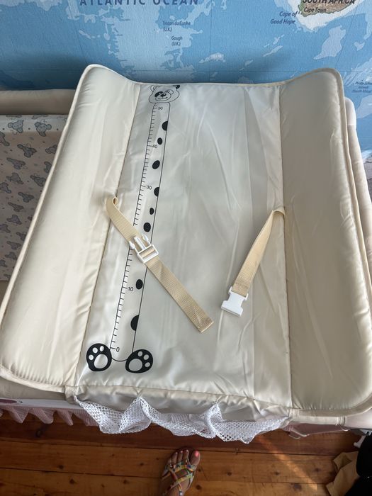 Детска сгъваема кошара с балдахин Чиполино Сахара