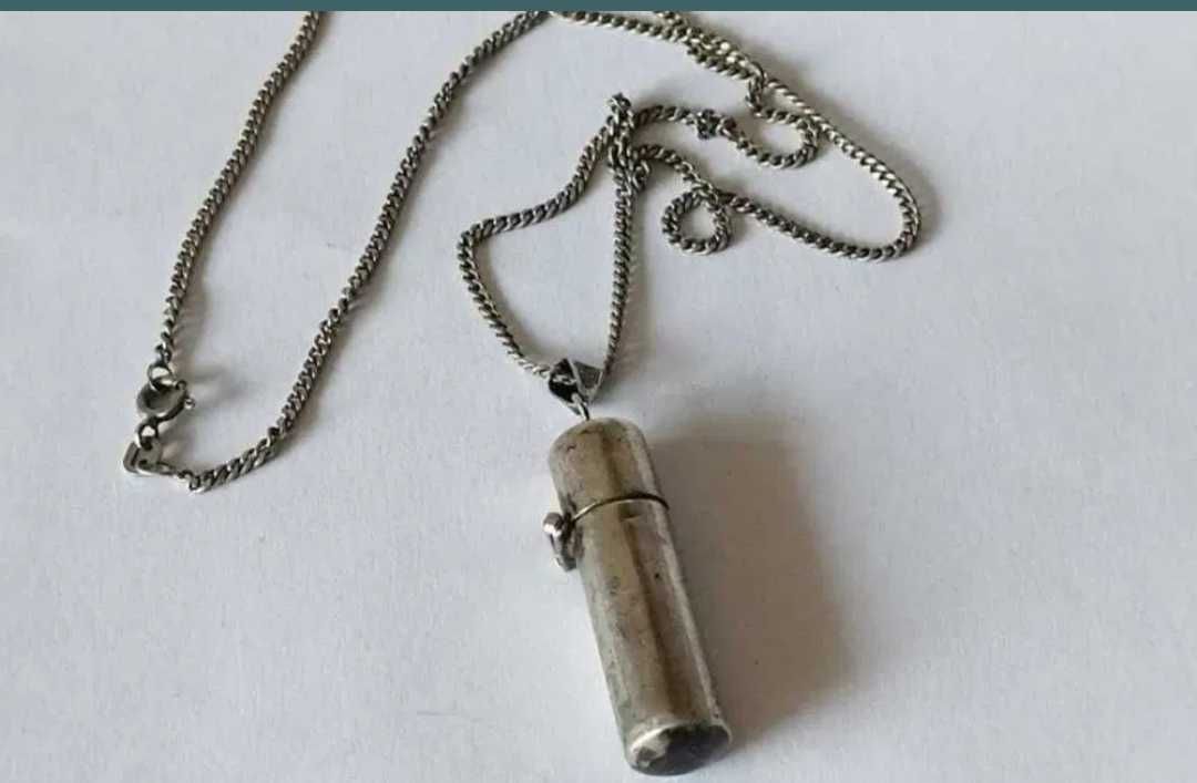 Lant cu capsula argint