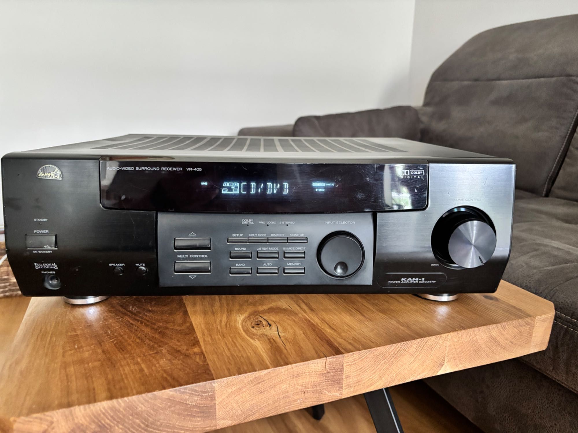 Kenwood VR 405 surround , 5Х 80 W, Dolby Digital аудио-видео рисивър