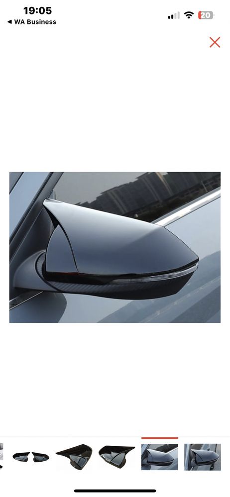 Elantra Hyundai 2021 накладки для зеркал