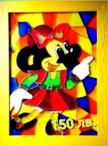 Авторски за ценители - техника тип витраж, рисувано стъкло