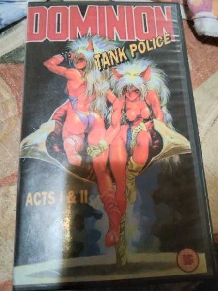 Танкова полиция видеокасета/Dominion Tank Police vhs