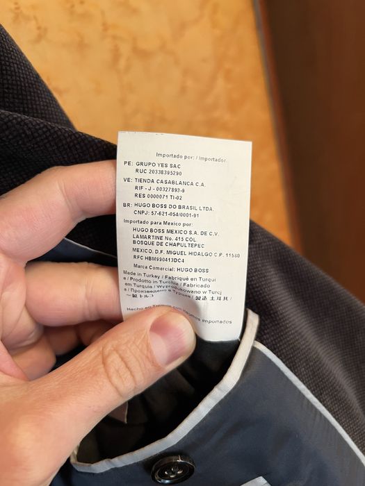 BOSS - Плюшено/Кадифено Мъжко Сако 46 размер