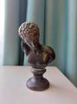 Veche Sculptura de Bronz Bust David Piesa Deosebita!