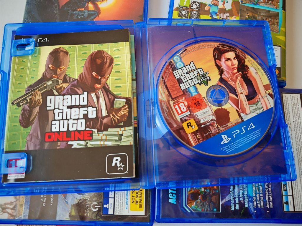 Sony Ps4 slim 500gb + пет игри