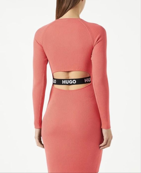 Дамска оригинална рокля Hugo Boss. Нова. С етикет.