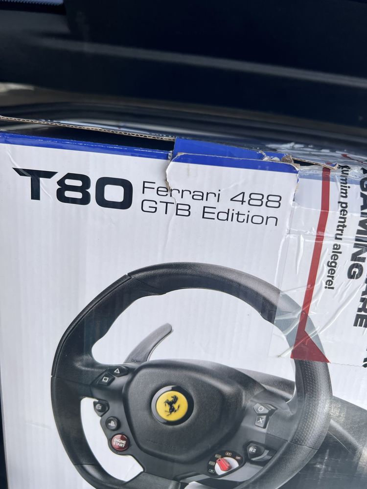 Volan Thrustmaster FERRARI 458 T80 GTB Edition garantie