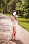 Rochie Elegantă cu Dantelă 3D