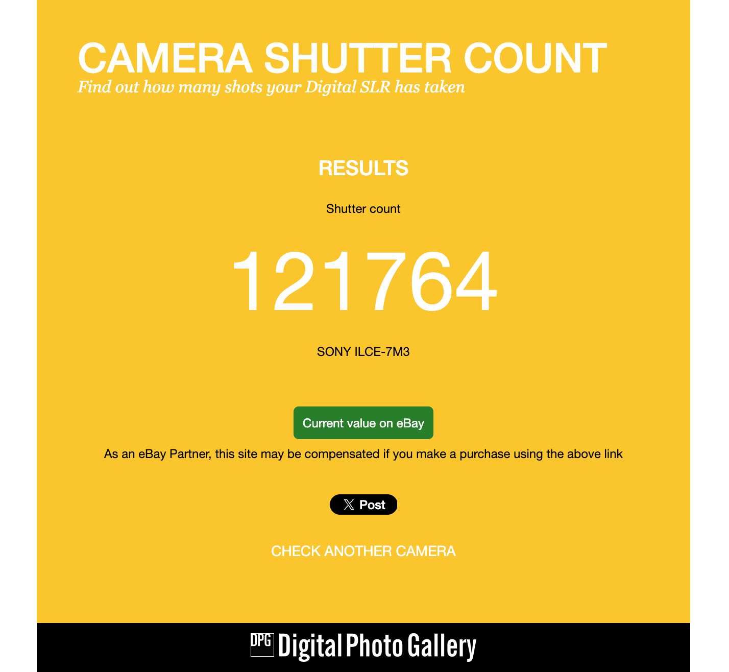 Sony A7 III - Full-Frame - 24MP