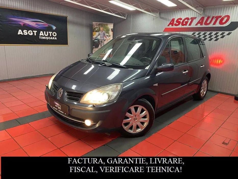 Renault Scenic 2007, motor 1.9 diesel, 130 cp, LIVRARE GRATUITA, GARANTIE