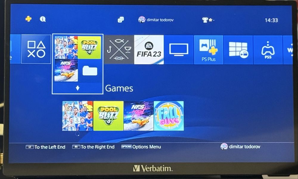 Конзола Sony Playstation 4 Slim (PS4), 500 GB, Черен + 2 геймпада