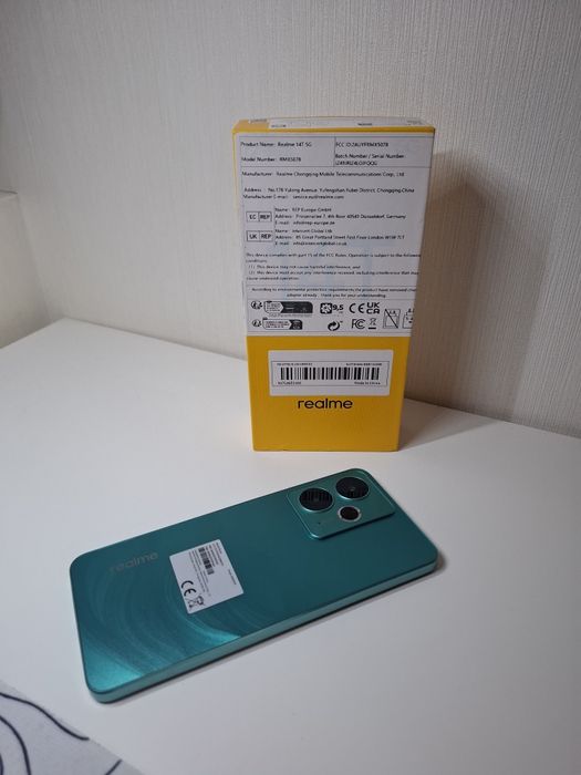 Телефон Realme 14T 5G смартфон