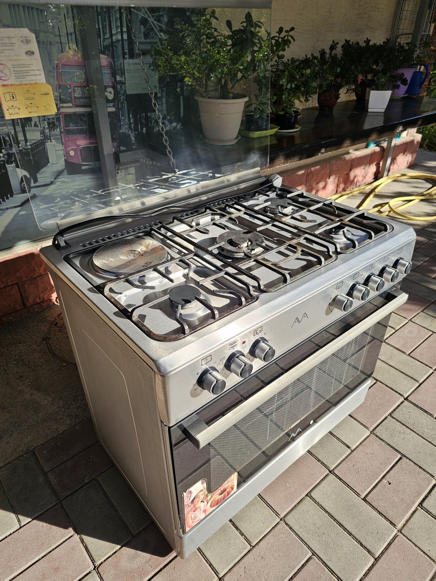 Продам комбинированную турецкую плиту AVA 9417Х
