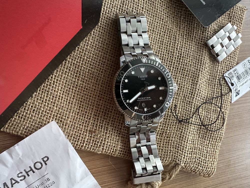 Ceas Tissot Seastar Automatic 1000 powermatic 80 exceptional